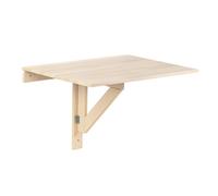 Etagère Murale Pliable - ASTIGARRAGA KIT LINE - Pin Massif - Moderne - 79x59 cm - Montage Facile