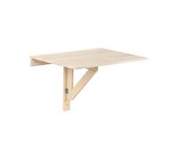 Astigarraga – Table murale pliable KIT LINE – Pin massif 79x59 cm – Montage facile
