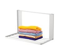 Étagère murale pliable | Étagère magnétique pour réfrigérateur - Étagère pliante pour Ber Une étagère moderne pliable, pliable et étanche pour téléphone de toilette, petite pour côté lavabo, cuisine