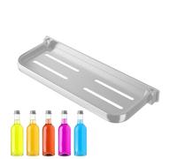Étagère murale pliable : étagère pliante de salle de bain, étagère murale pliante en aluminium