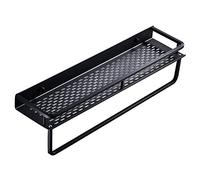 Étagère murale pliable pour douche - Étagère de rangement décorative pour salle de bain et cuisine - Organise le shampooing, le savon et les bouteilles d'assaisonnement