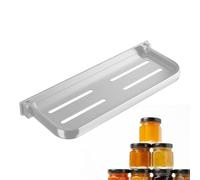 Étagère murale pliable pour salle de bain - Étagère flottante pliable en aluminium | Rangement mural pour salle de bains, cuisine, camping-car, chambre à coucher, présentoir de toilettes, organisateur