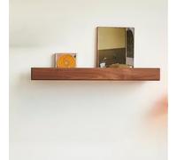 Étagère Murale, Porte-revues Mural En Bois Massif Naturel, Finition À L'huile De Cire Pour Bois Écologique, Idéal Pour Le Bureau Ou Le Salon(Style B,80cm/31.5in)