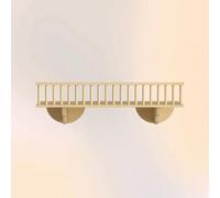 Étagère murale pour chat, étagère d'angle pour chat, perchoirs économiseurs d'espace, design en planche épaisse, combinaison de bricolage gratuite, parfaite pour les petits espaces