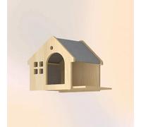 Étagère murale pour chat, étagère d'angle pour chat, perchoirs économiseurs d'espace, design en planche épaisse, combinaison de bricolage gratuite, parfaite pour les petits espaces