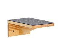 Étagère murale pour chat - Lit flottant pour animaux de compagnie - Perchoirs muraux pour chambre, cuisine, coin, lieu de travail, maison, appartement, intérieur, 24,9 x 15,9 x 9,5 cm