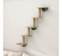 Étagère murale pour chat - Planche épaisse pour extension de l'espace intérieur - Combinaison de bricolage gratuite - 29 x 56,7 cm
