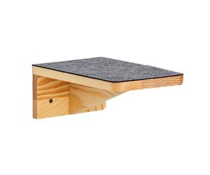 Étagère murale pour chat - Plateforme d'escalade comme lit flottant - Marches murales pour chat - Pour bureau, appartement, salon et cuisine