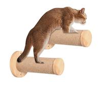Étagère murale pour chat - Structure suspendue en bois, support de défilé, étagère pour animaux, aide à la relaxation du mouvement, équipement de pièce montée | Système d'escalade secondaire pour