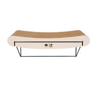 Étagère Murale Pour Chats D&D "David" 60x29 Cm Marron/Beige, En Carton Ondulé