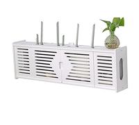 Étagère murale pour défonceuse, élégante et sécurisée, rangement décoratif pour routeurs, blanc, 76 x 12 x 24 cm, parfait pour la maison et le bureau
