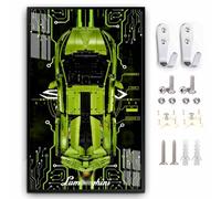 Étagère murale pour Lego 42115 Lamborghini Sián FKP 37 - Objets de collection - Cadeau pour les amateurs de Lego (tableau mural uniquement sur écran)