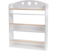 Etagère Murale Pour Livre Enfant Étoile Blanc TU