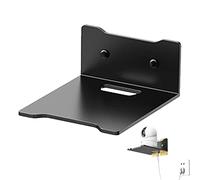 Étagère murale pour routeur - Rack pour routeur en métal, Av sous étagère | support pour routeur WiFi, étagère murale pour appareil photo, projecteur audio TV, lecteur