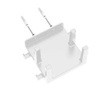 Étagère murale pour routeurs, modems, téléviseurs, boîtes, peut contenir des appareils jusqu'à 45 mm d'épaisseur avec crochets de gestion des câbles