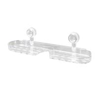 Étagère murale pour salle de bain - À propos du robinet de salle de bain Organisateur mural | Support de lavabo à ventouse pour douche Brosses Produits de soins de la peau Dortoir Hôtel