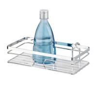 Étagère murale pour salle de bain - Rectangulaire - Acier inox - Basse WENKO