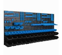 Étagère murale pour système de rangement Porte-outils Boîtes Bleu 10 Tailles XXL