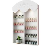 Étagère murale pour vernis à ongles et cosmétiques, solution de rangement ouverte pour parfums et salons de beauté, parfaite pour organiser les essentiels