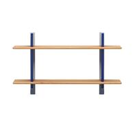 Étagère murale Rayonnage Prouvé blue Marcoule, powder-coated steel frame
