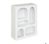 Étagère murale ""Rivi"" blanc 45x65cm - Atmosphera Créateur d'intérieur