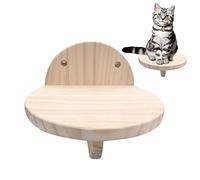 Étagère murale ronde pour chat sautant - Étagère murale pour chat - Étagère d'angle d'escalade pour chat d'intérieur