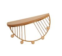 Étagère murale stable en métal avec système de montage facile, esthétique moderne pour un stockage fiable à long terme Étagère de rangement de bureau