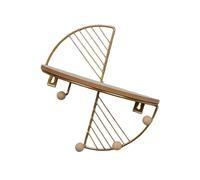 Étagère murale stable en métal avec système de montage facile, esthétique moderne pour un stockage fiable à long terme Étagère de rangement de bureau