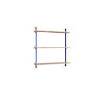 Étagère Murale Standard , Chêne/bleu Foncé