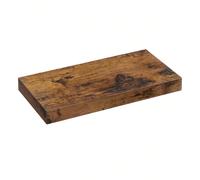 Étagère Murale, Tablette Flottante,40 X 20 X 3,8 Cm, En Mdf, Marron Rustique Marron