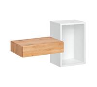 Etagère murale Paris Prix Etagère murale & tiroir design "easy" 100cm naturel