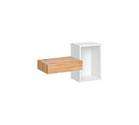 Etagère murale Paris Prix Etagère murale & tiroir design "easy" 100cm naturel