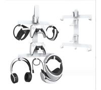 Etagère Murale Tout-En-Un Organisée Pour Manette Ps5/Ps Vr2, Support De Manette Et Casque Pour Psvr2