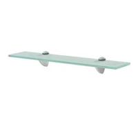 vidaXL Étagère murale en verre 50 x 20 cm – Flottante pour salon et chambre