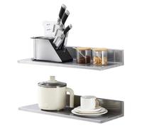 Étagère murale - VEVOR - WMSL24 - 2 pcs - Acier inoxydable 430 - Charge 20 kg (610×218×85 mm)