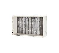 HAKU étagère Murale Motif, Vintage, MDF - Dim.: L 33 cm x H 20 cm x P 10 cm, Style: Industrial