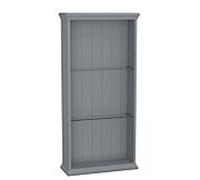 Étagère murale VitrA Valarte 62253 53,5 x 20 x 113,5 cm, fixation murale, corps gris mat