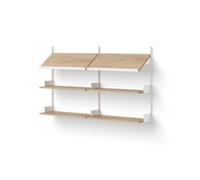 Étagère New Works Office 900 Chêne & Blanc