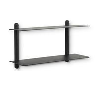 Étagère Nivo Grand F Frêne Noir/Noir