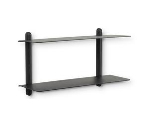 Étagère Nivo Grand F Frêne Noir/Noir