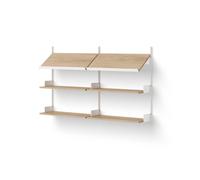 Étagère Office 900 Chêne & Blanc