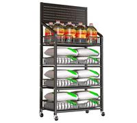 Étagère Paniers Étagère à Fruits et légumes pour supermarché, présentoir pour Snacks, Cuisine, supérette, école, Caisse, Bonbons, cinéma