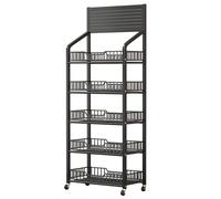 Étagère Paniers Étagère à Fruits et légumes pour supermarché, présentoir pour Snacks, Cuisine, supérette, école, Caisse, Bonbons, cinéma