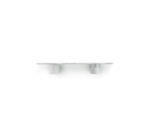 Etagère Pierre 80 cm Marbre Blanc