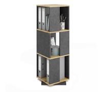Étagère Pivotante "3 Compartiments" 108cm Marron
