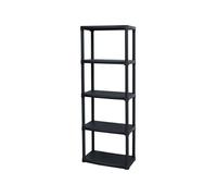 Etagère plastique ETA 635 5 tablettes 60 x 30 x 176 cm