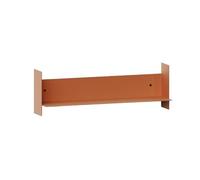 Étagère PLI en Acier, 60 Cm, Rouge Mandarine