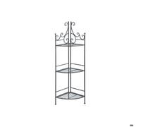 Etagère pliante à plantes Arabesques Angle 3 niveaux