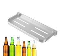 Étagère Pliante Flottante - Salle De Bain Pliée Étagère Flottante En Aluminium, Rack De Panneau Replié, Étagères Pliables Murales Pour Affichage, Salle De Toilette De Cuisine De Campeur De Chevet