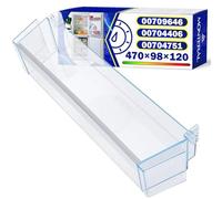 Étagère porte réfrigérateur 471 x 98 x 120 mm avec code original 709646 00709646 704406 00704406 704751 00704751 pour Bosch - Garantie de 10 ans - MONTERAL